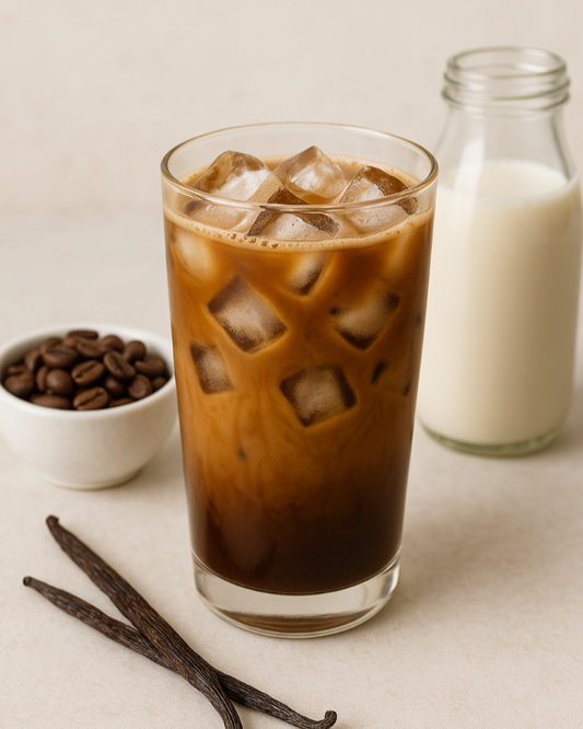 Iced Vanilla Brown Shaken Espresso